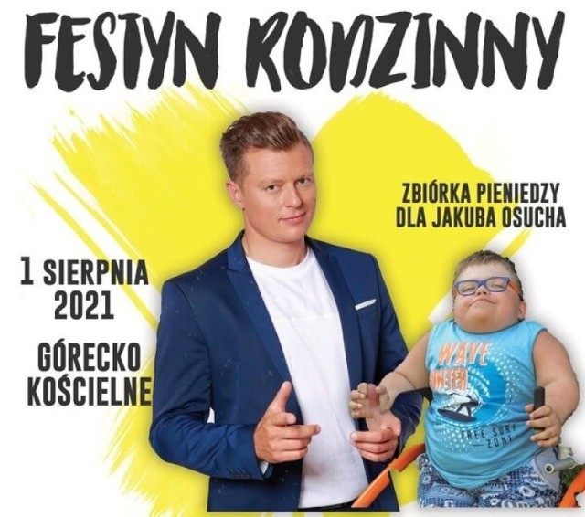 Plakat promujący festyn