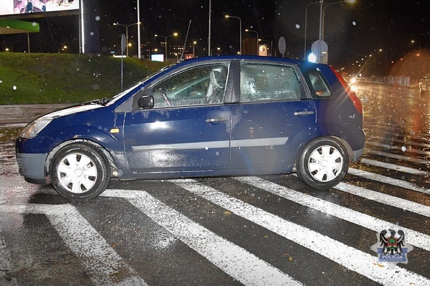 Poważny wypadek z udziałem pieszego w Wałbrzychu. Policjanci...