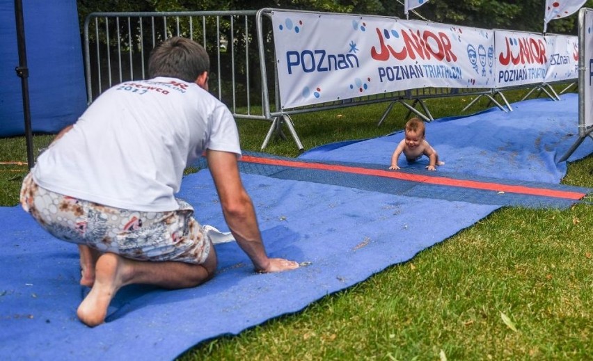 Junior Triathlon Poznań: Najmłodszy uczestnik miał sześć tygodni! [ZDJĘCIA]