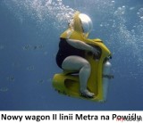 Otwarcie drugiej linii metra w oczach internautów. Są złośliwi [MEMY]