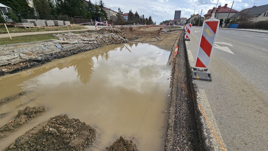 Remont ulicy Wojska Polskiego w Kielcach jest bardzo zaawansowany. Te zdjęcia robią wrażenie