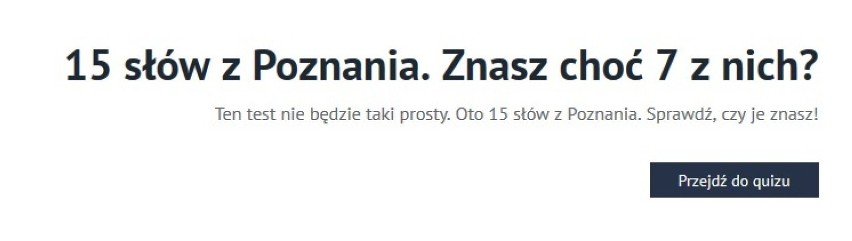 5 najpopularniejszych quizów z Poznania. Sprawdź się!