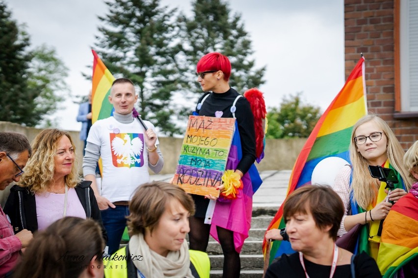 Kaliszanie na marszu równości w Koninie