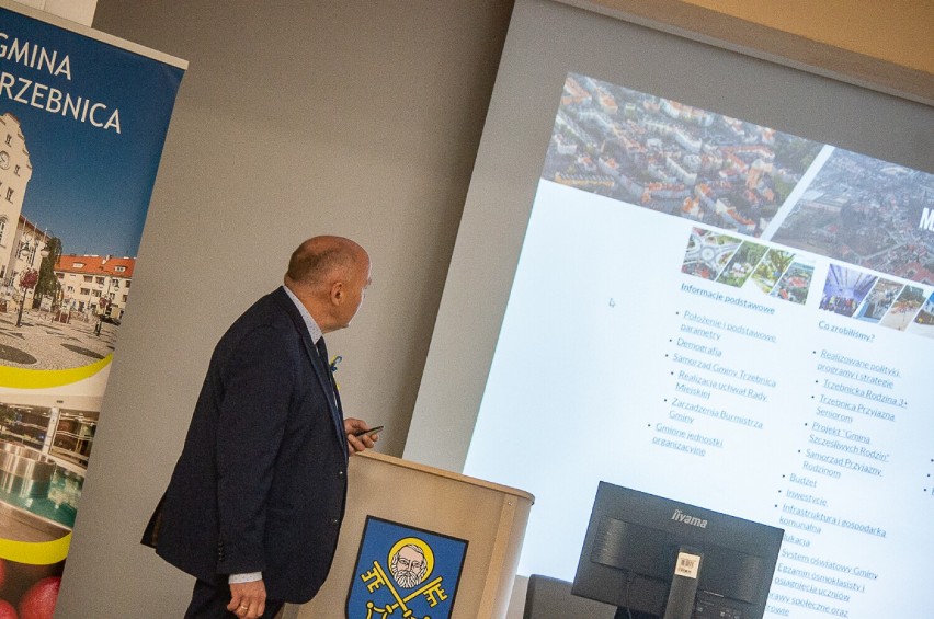 Podczas prezentacji Raportu o stanie gminy Trzebnica