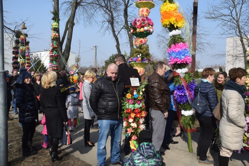 Niedziela Palmowa w Łubowie: kolorowe i przepiękne palmy znów wystąpiły w konkursie [FOTO, WIDEO]