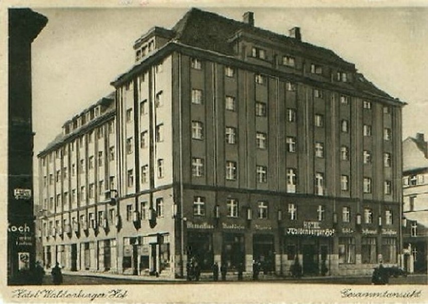 Budynek ZUS w Wałbrzychu przed wojną