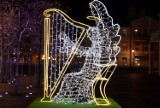 Świąteczny Sopot. Anioł z harfą stanął na placu Przyjaciół Sopotu [ZDJĘCIA]