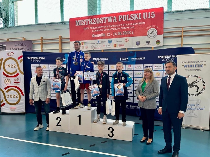 UKS Zapaśnik Radomsko z kolejnym medalem Mistrzostw Polski. Brąz dla Szymona Młynarczyka