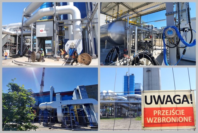 Budowa instalacji odpylania i odsiarczania oraz odazotowania w Miejskim Przedsiębiorstwie Energetyki Cieplnej we Włocławku, 13 maja 2021 roku.
