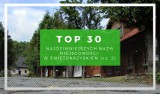 TOP 30 najdziwniejszych nazw miejscowości w Świętokrzyskiem (część 2)