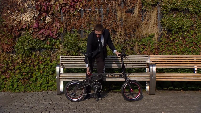 To prawdopodobnie najmniejszy składany rower świata. Zaprojektowali go Ślązacy!