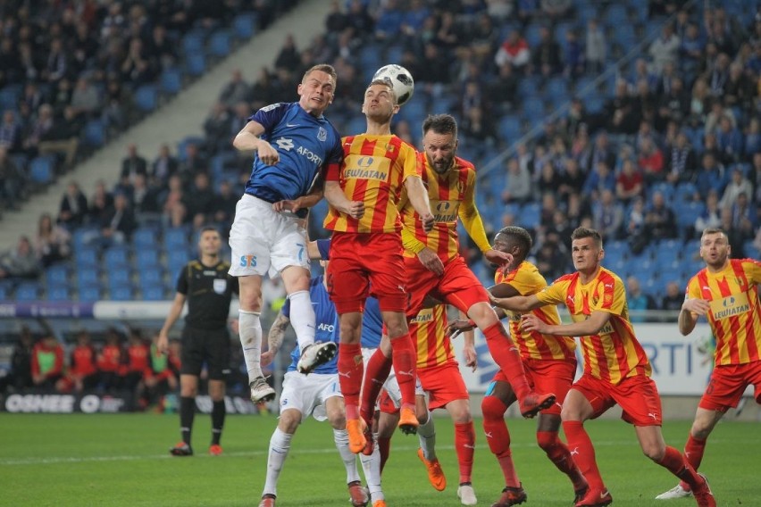 Lech Poznań - Korona Kielce 0:1. Ogromne rozczarowanie przy Bułgarskiej [ZDJĘCIA]