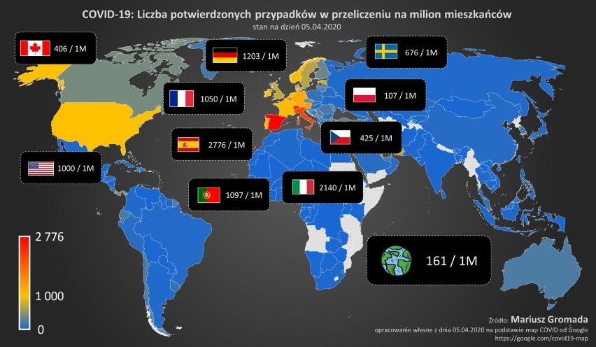 5 kwietnia 2020 roku w Polsce był 12 dniem pandemii...