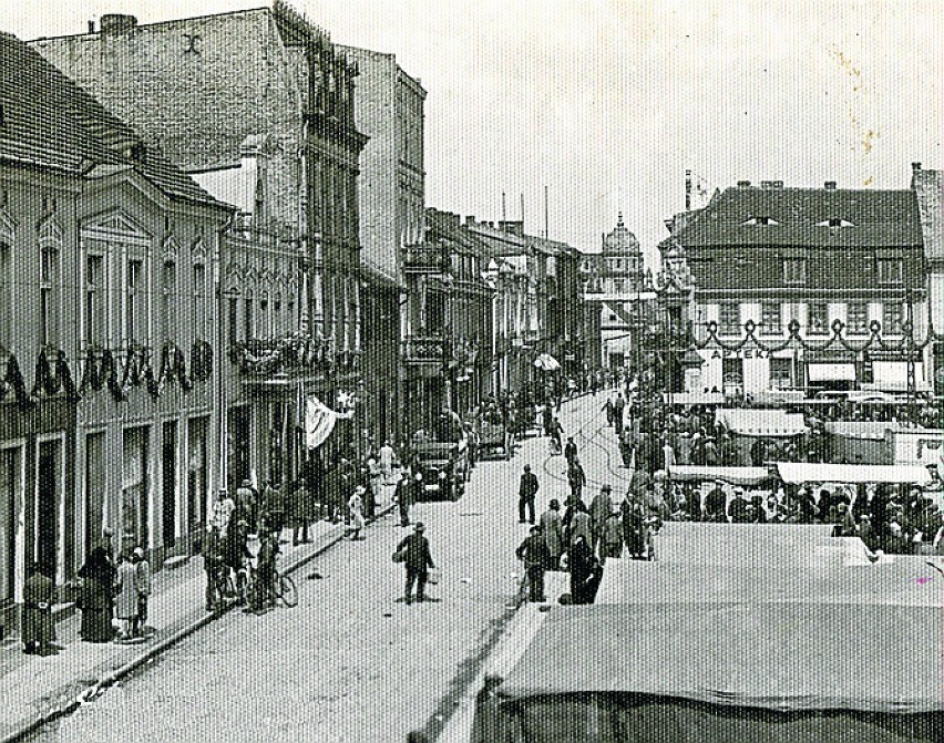 Targowisko na Rynku, lata 30. XX w.