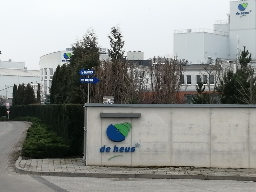 Siedziba i fabryka firmy De Heus przy ul. Lotniczej w...