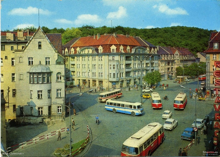 1975 
Wałbrzych pl. Grunwaldzki z 1975 r.