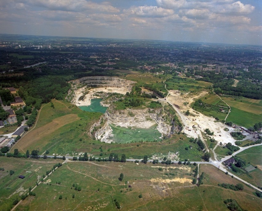 Krakowski Zakrzówek w latach 1981-2008.