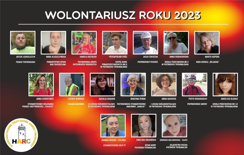 Wolontariusz Roku 2023 w Piotrkowie