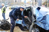 Wypadek na Ostrobramskiej. Dwie osoby zostały ranne (ZDJĘCIA)