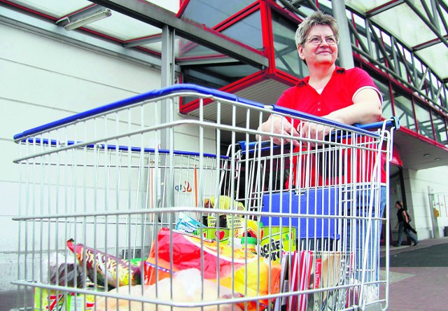 Lublinianka Halina Warchocka na niezbędne zakupy wydaje  miesięcznie ok. tysiąc zł