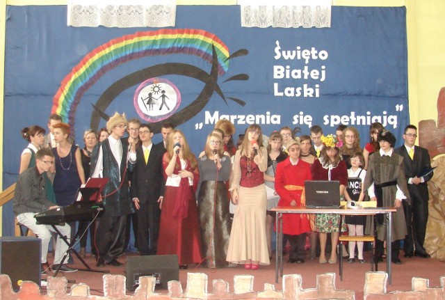 To jedna z ostatnich imprez - Święto Białej Laski - w SOSW w Gołonogu
