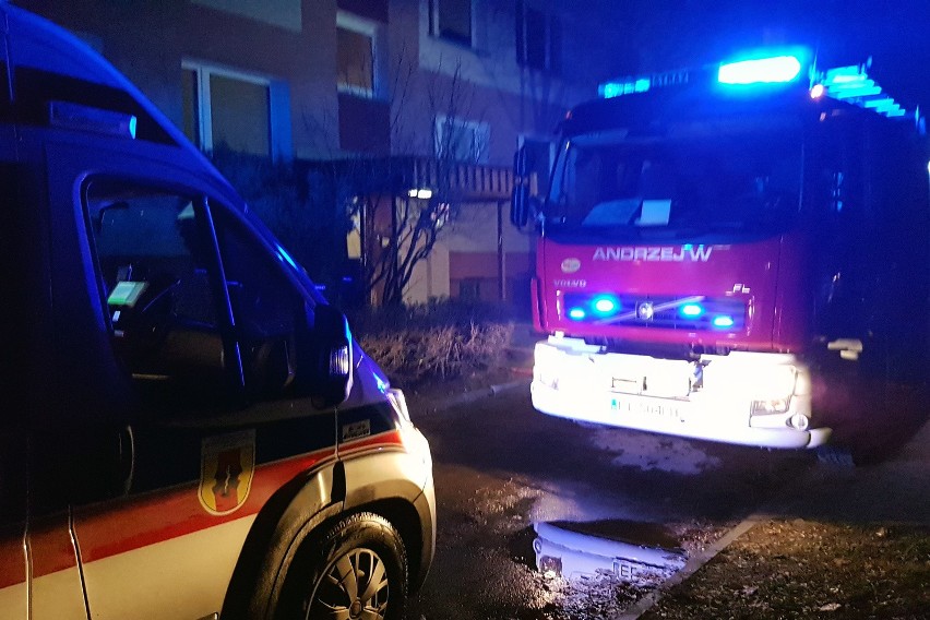 Śmiertelny pożar na Adwentowicza w Łodzi