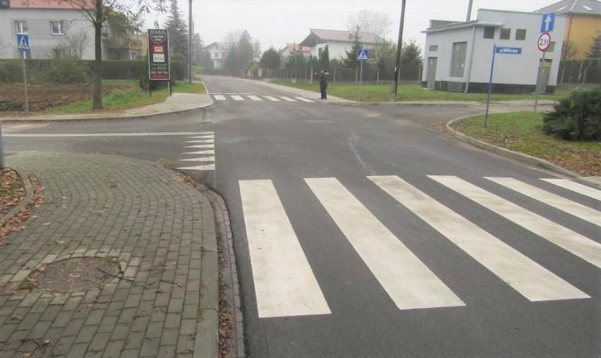 Ulica Dąbrowskiego w Brzeszczach została oddana do użytku po...