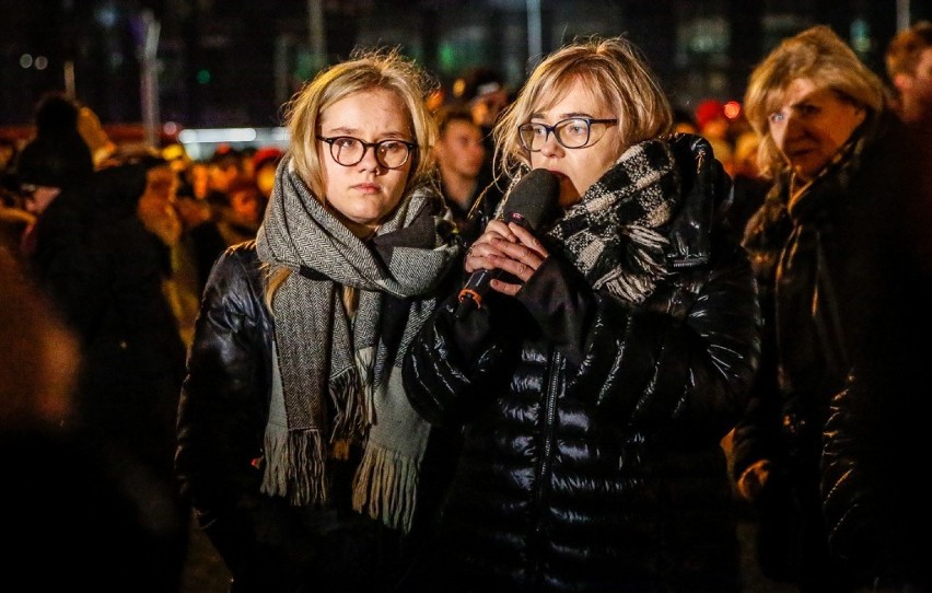 Magdalena Adamowicz, żona zamordowanego prezydenta Gdańska...