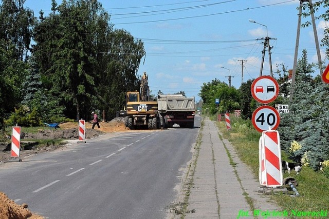 Przebudowa drogi W-265 na terenie gminy Kowal