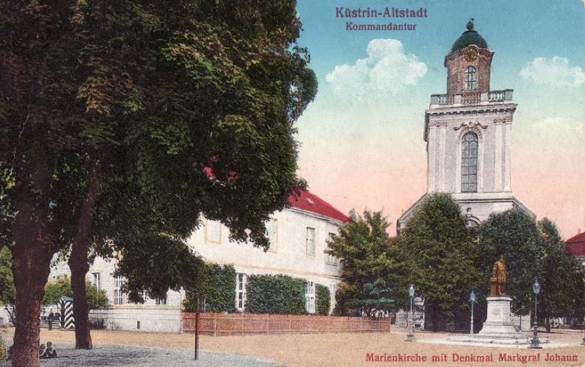 Kostrzyn nad Odrą na starych fotografiach i pocztówkach. Ta twierdza legła w gruzach