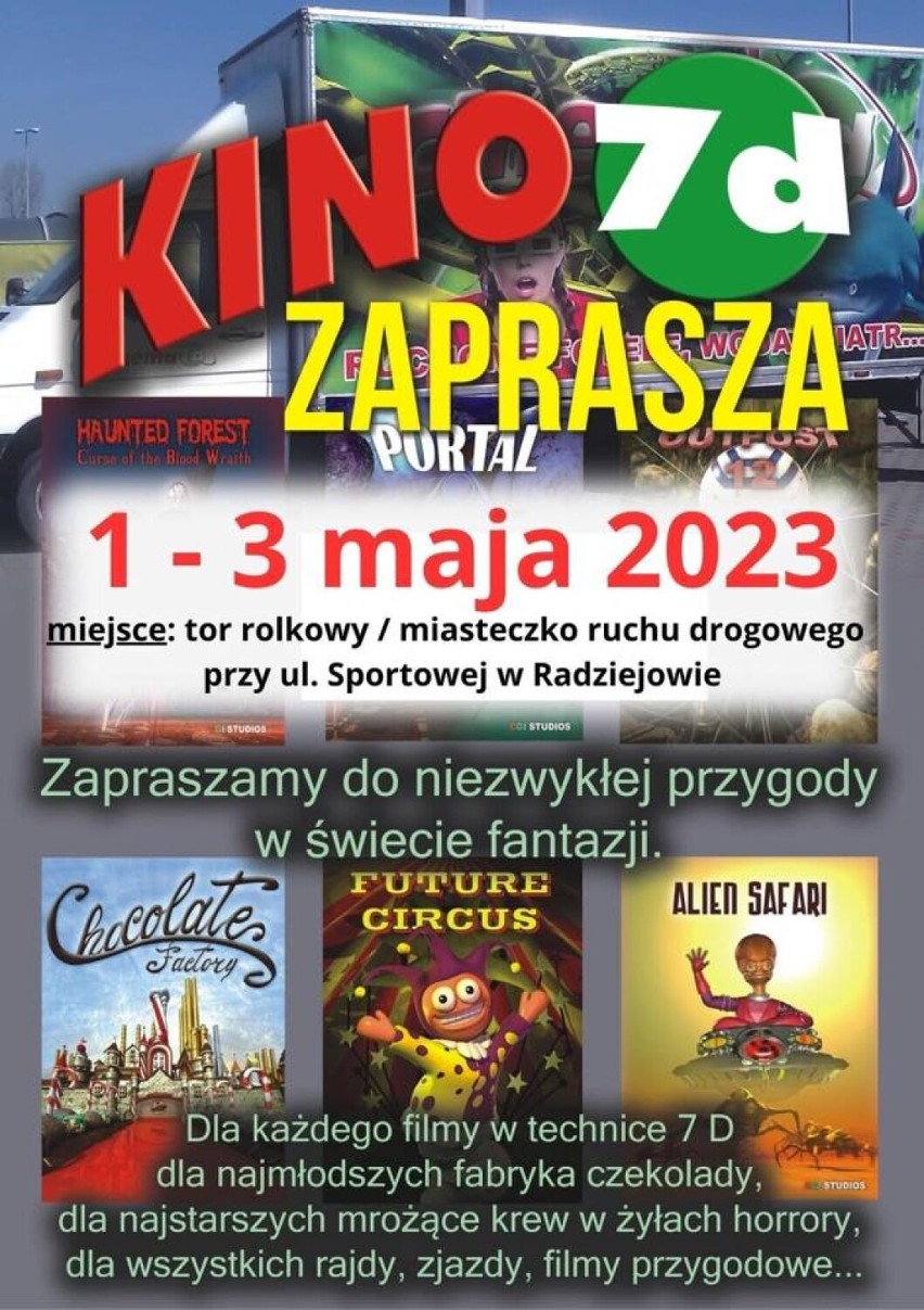 Kino 7D - Radziejowska Majówka...