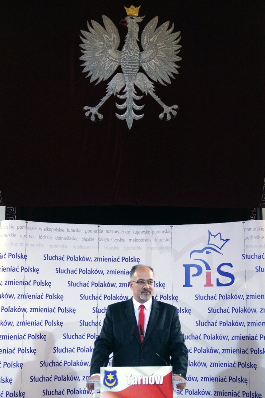 Jarosław Kaczyński chwali PiS w Tarnowie