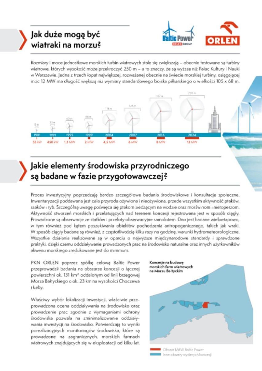 Władysławowo: Spotkanie konsultacyjne w sprawie budowy farm wiatrowych na Bałtyku. Debata w Domu Rybaka w piątek 6 marca 2020