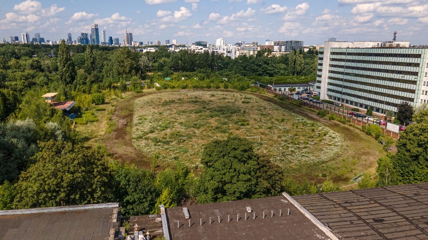 Widok stadionu Gwardii w 2021 roku