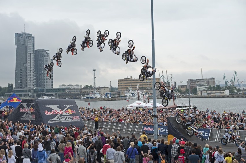 Gdynia: Red Bull X-Fighters World Tour. Warszawski Deszcz i Planet LUC oraz skoki motocyklistów