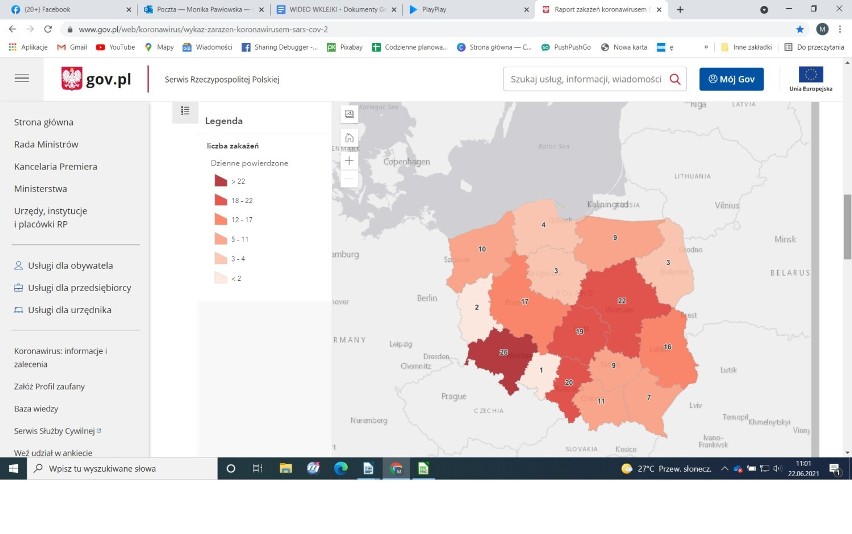 Po dniach, a nawet tygodniach względnego spokoju, znowu...