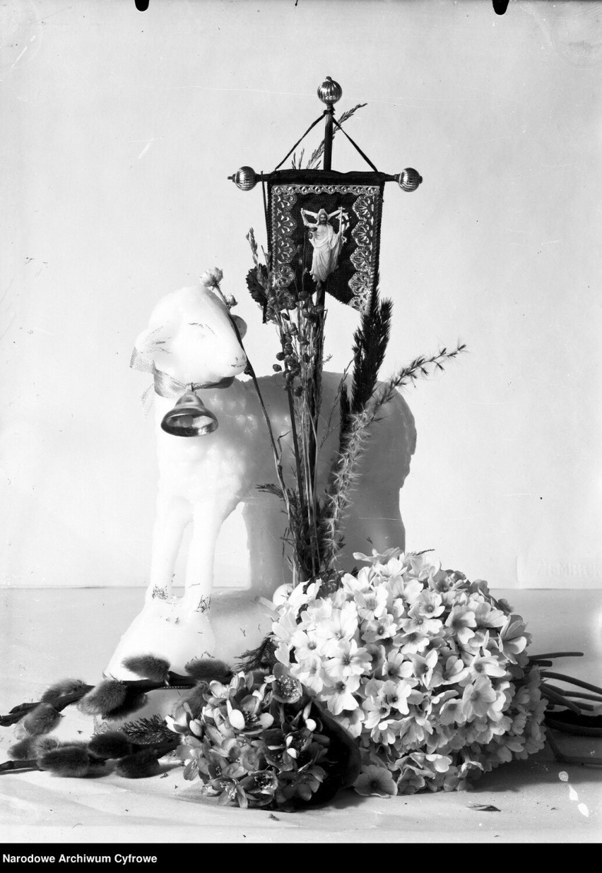Dekoracja stołu wielkanocnego, 1932