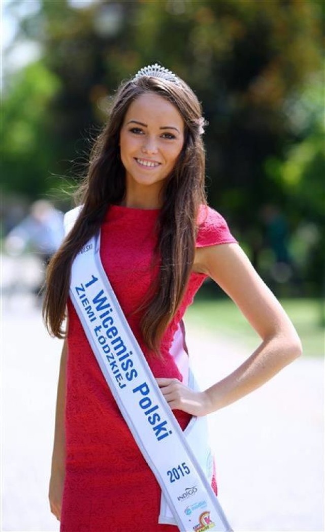 Aleksandra Adamczyk, I Wicemiss Polski Ziemi Łódzkiej 2015