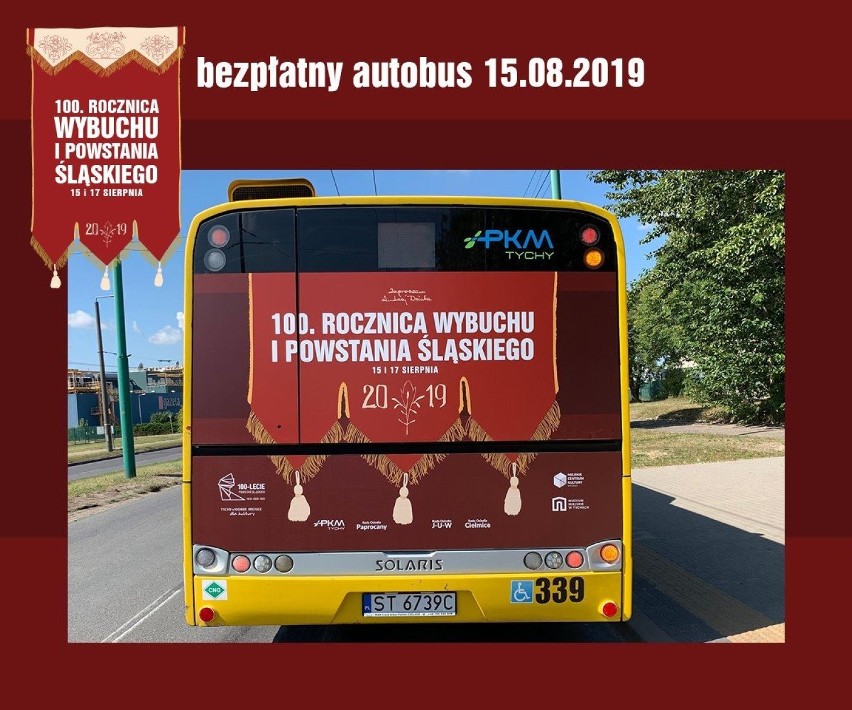 Autobus rocznicowy na 100-lecie wybuchu powstań śąskich