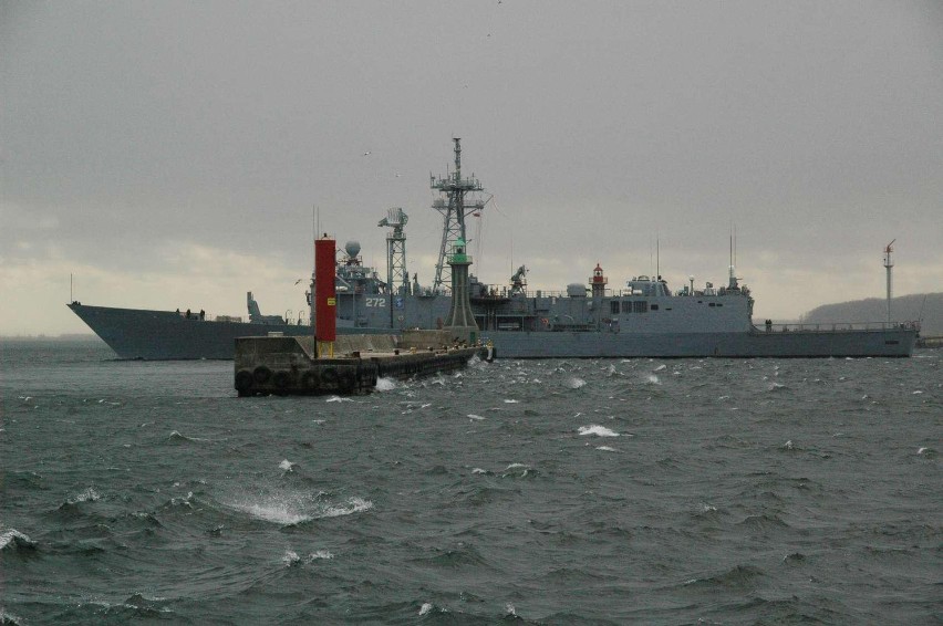 Marynarka Wojenna: Ćwiczenia okrętów na Bałtyku. Okrętowa Grupa Zadaniowa w akcji