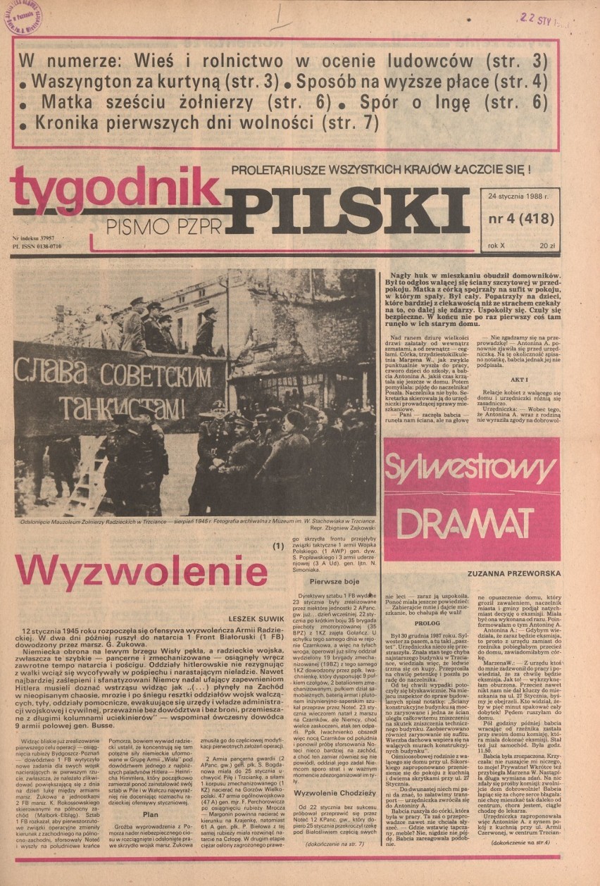 W pilskim Ogólniaku koncert, jakiego jeszcze nie było. Rok 1988