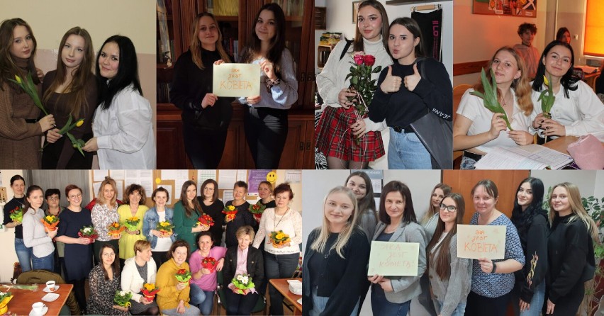 Dzień Kobiet 2022 w wieluńskich szkołach średnich 