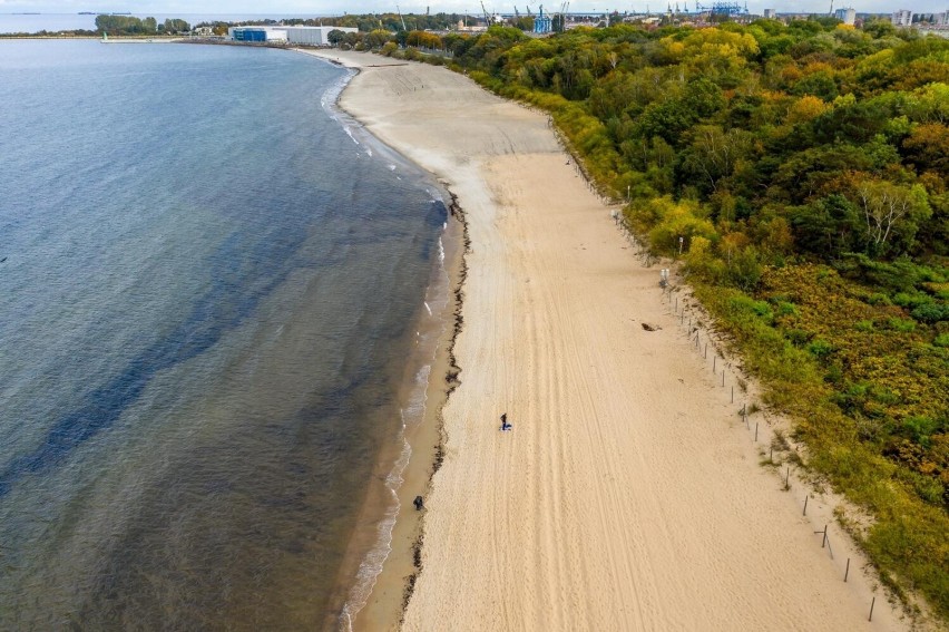 Prace związane z poszerzaniem gdańskich plaż już zakończone....