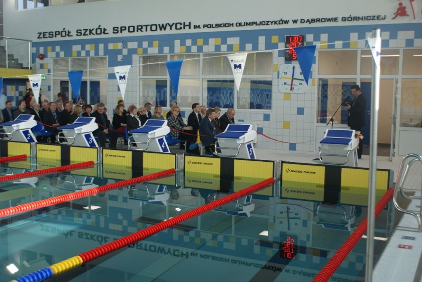 Uroczysta inauguracja nowego basenu w Zespole Szkół...