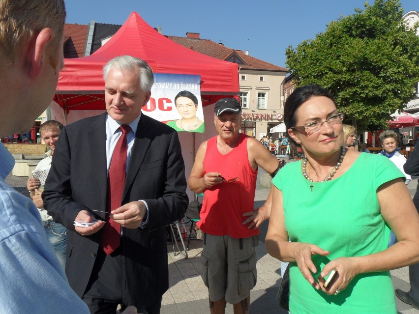 Jarosław Gowin w Rybniku poparł Kloc