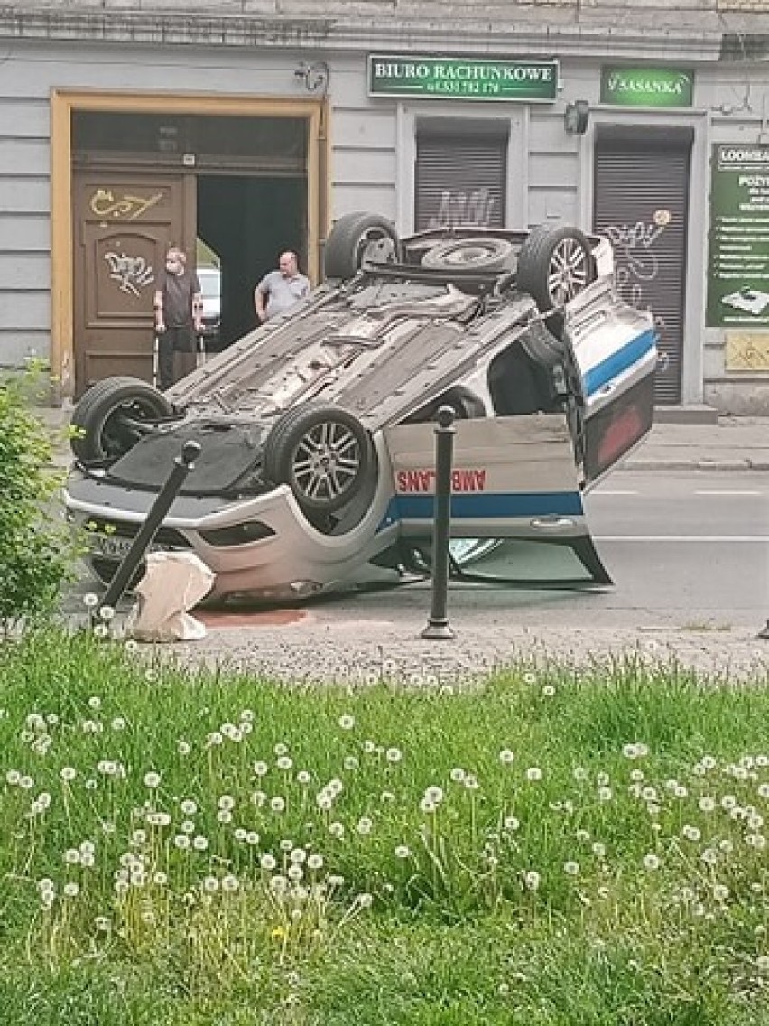 Do groźnie wyglądającej kolizji doszło 10 maja na ul....