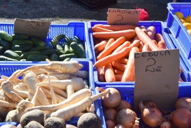  Trwa sezon na owoce i warzywa, więc na targowisku w Skarżysku tłumy. Lekko drożeją pomidory, tanieją jabłka, gruszki i warzywa korzeniowe. Ceny produktów rolnych ustabilizowały się a wybór jest ogromny.

Co można było we wtorek kupić na targu w Skarżysku i jakie były ceny? Zobaczcie na kolejnych zdjęciach