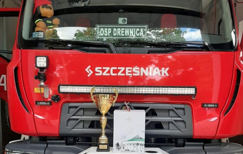OSP w Drewnicy na trzecim miejscu podium w zawodach sportowo-pożarniczych w Gdańsku!
