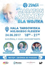 Maraton zumby dla Wojtusia Ryszewskiego już w tę sobotę. Zatańczą z nami Paweł, Ewa i Robert