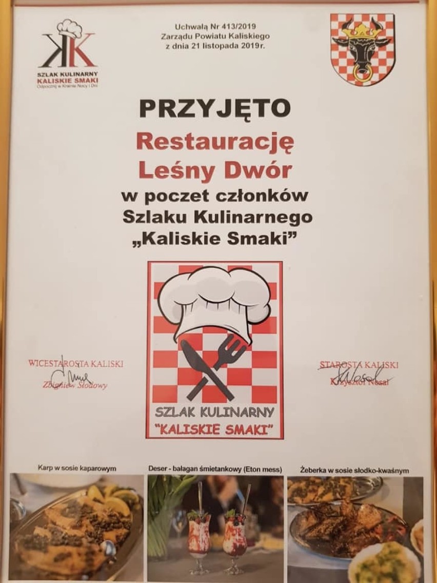 Szlak Kulinarny "Kaliskie Smaki" wzbogacił się o kolejną restaurację ZDJĘCIA